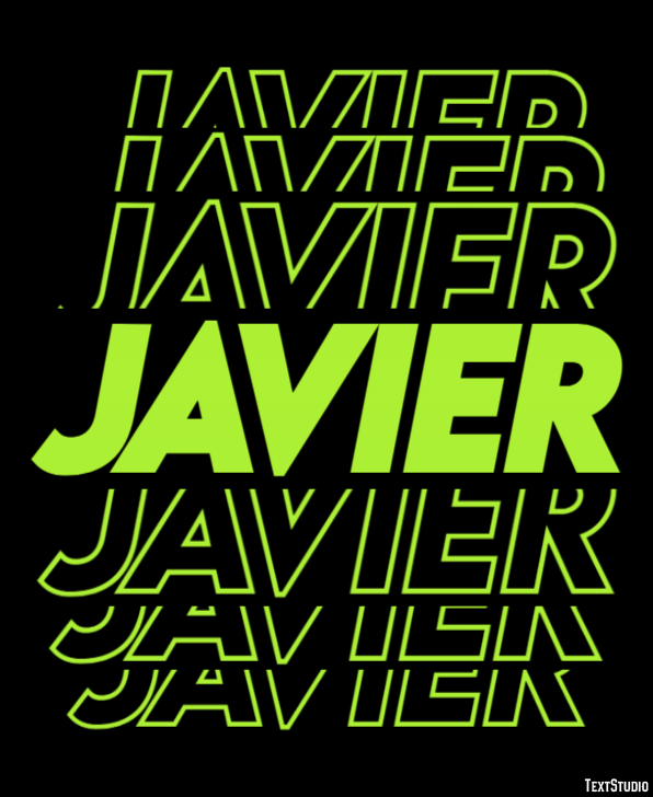 Javier Effetto testo