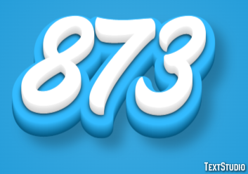 873 Text Effect