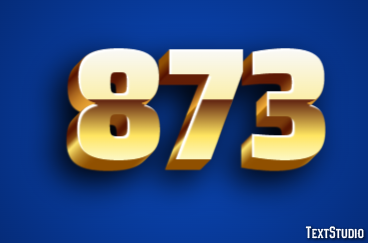873 Text Effect