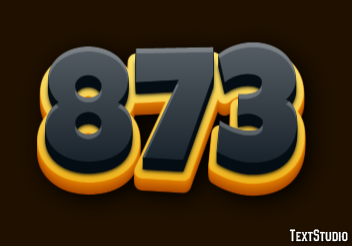 873 Text Effect