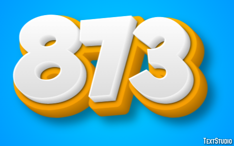 873 Text Effect