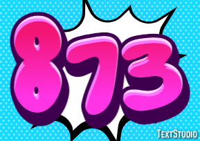 873 Text Effect