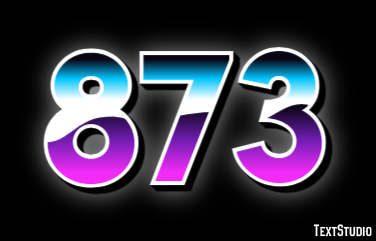 873 Text Effect