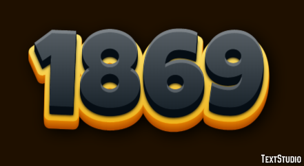 1869 テキスト効果