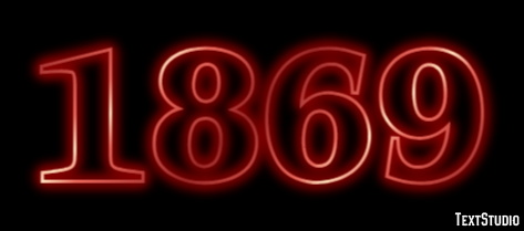1869 テキスト効果