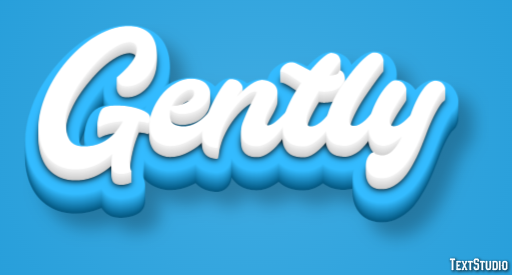 Gently Text Effect