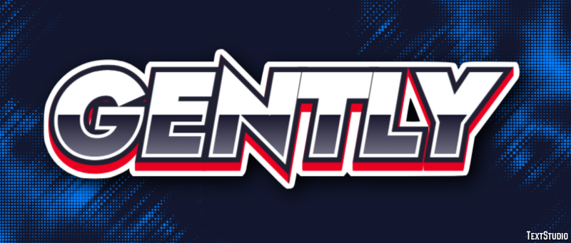 Gently Text Effect