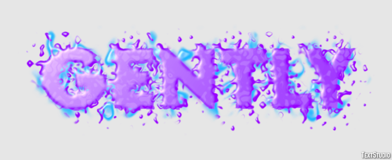 Gently Text Effect