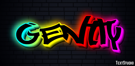 Gently Text Effect