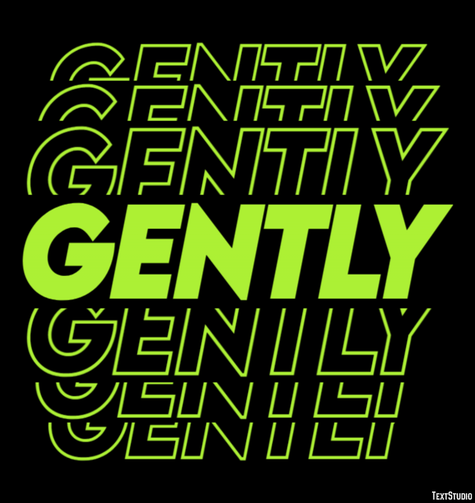 Gently Text Effect