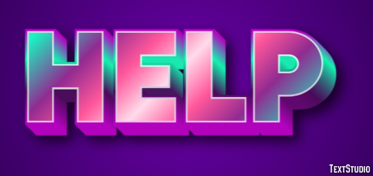 Help Text Effect