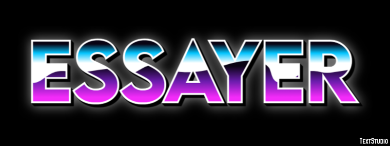 Essayer Efecto de Texto
