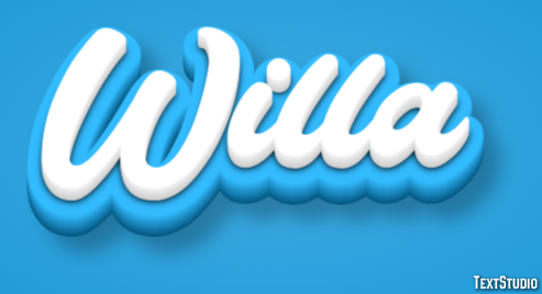 Willa Texteffekt