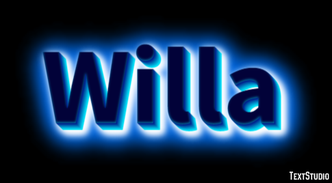 Willa Texteffekt