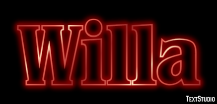 Willa Text Effect