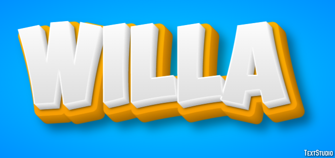 Willa Text Effect