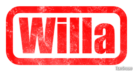 Willa Text Effect