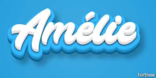 Amélie Text Effect