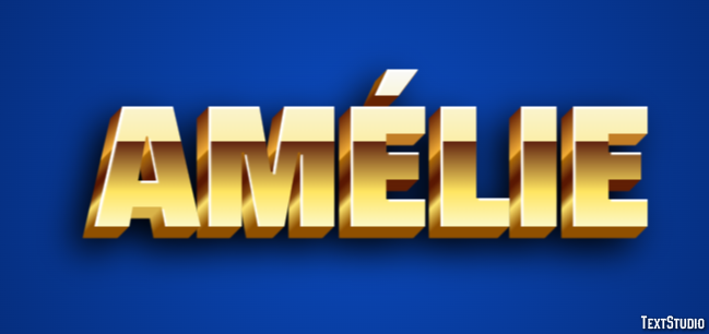 Amélie Text Effect