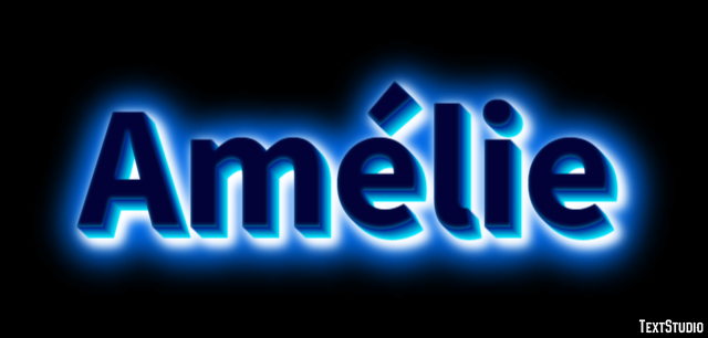 Amélie Text Effect
