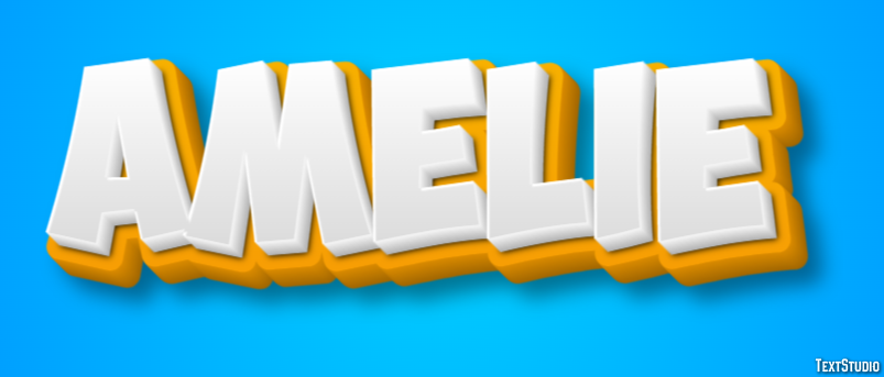 Amélie Text Effect