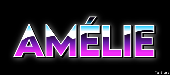 Amélie Text Effect