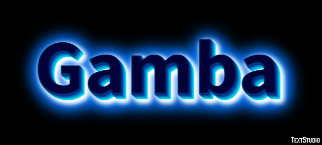 Gamba テキスト効果