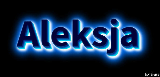 Aleksja Tekst Effect