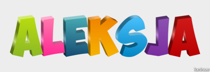 Aleksja Efekt tekstowy