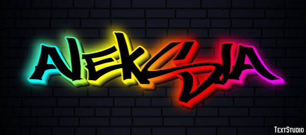 Aleksja Efecto de Texto