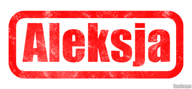 Aleksja Efekt tekstowy