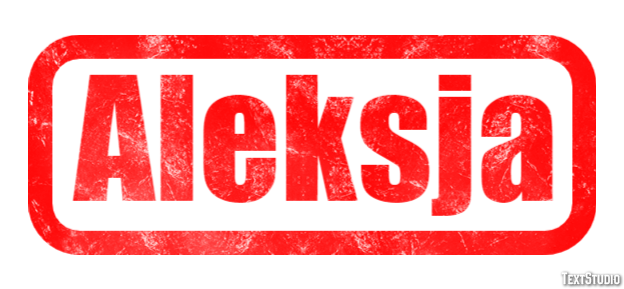 Aleksja Efekt tekstowy