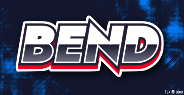 Bend テキスト効果