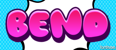 Bend テキスト効果