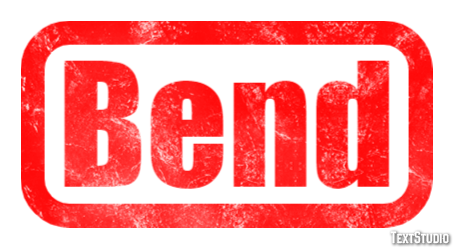 Bend テキスト効果