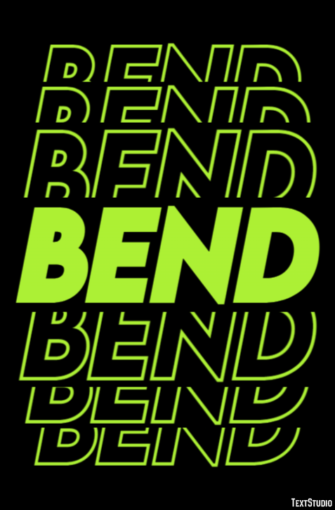 Bend Text Effect