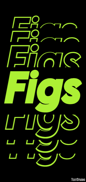 Figs Tekst Effect