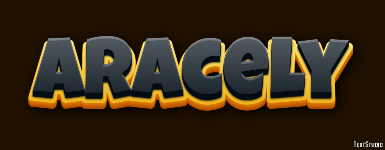 Aracely Text effect