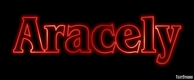 Aracely Text effect