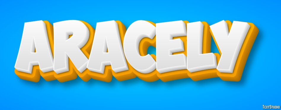 Aracely Text effect