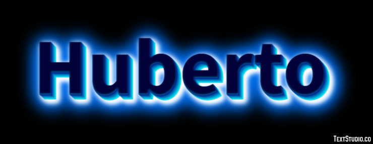 Huberto Efecto de texto