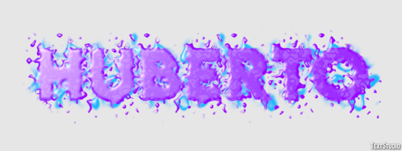 Huberto Efecto de texto