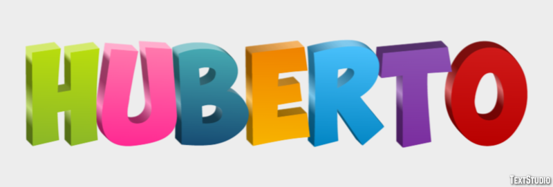 Huberto Efekt tekstowy