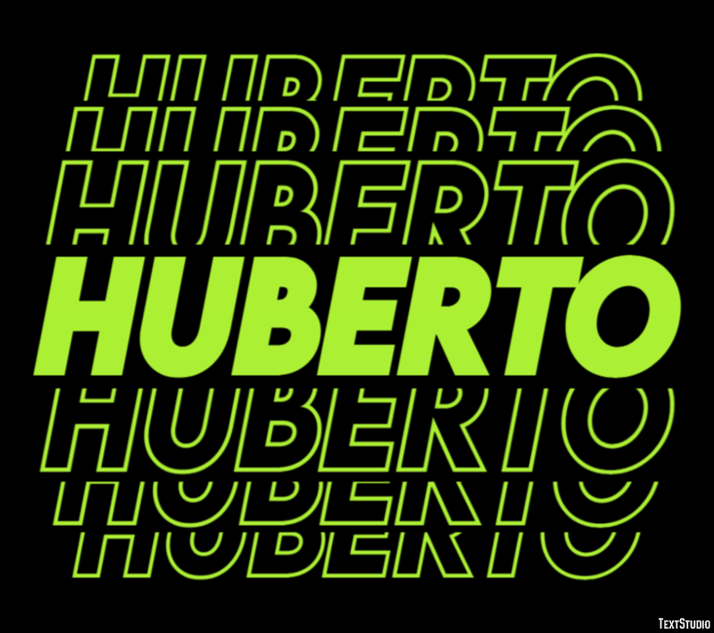 Huberto Efecto de Texto