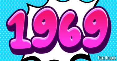 1969 テキスト効果
