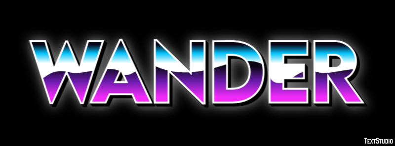 Wander Texteffekt