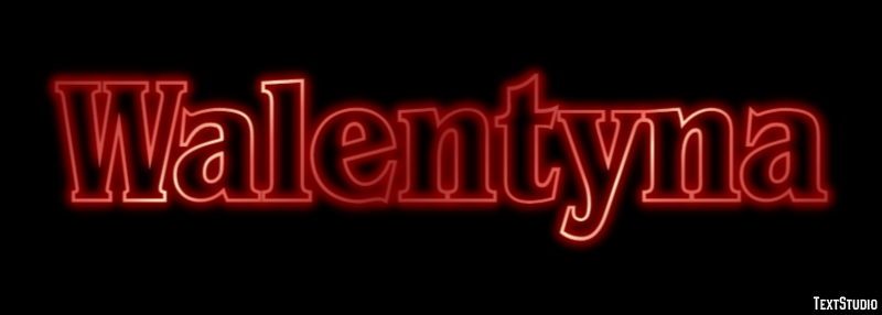 Walentyna Efekt tekstowy