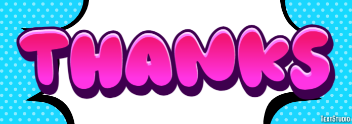 Thanks Efecto de texto