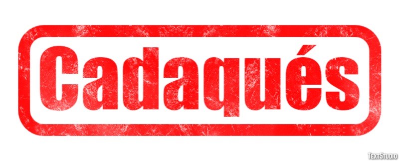 Cadaqués テキスト効果