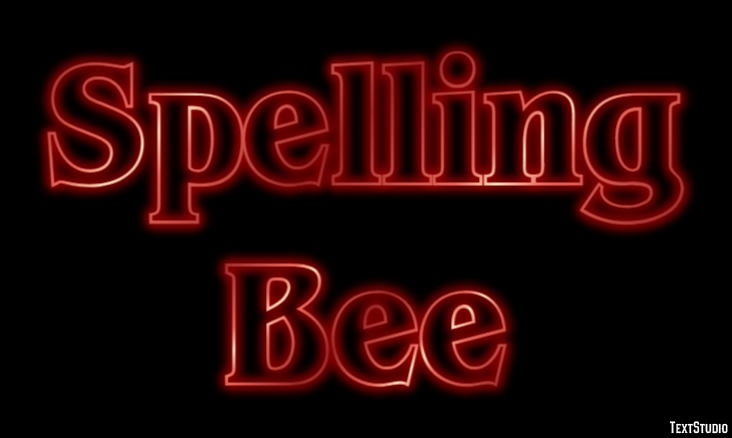 Spelling Bee Effetto testo